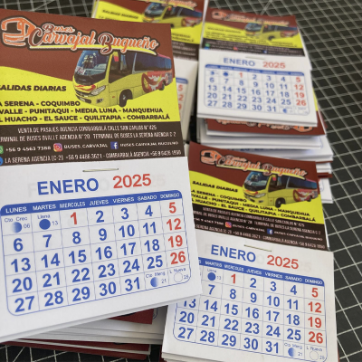 Mini Calendarios Magnéticos 2025 - Imagen 2