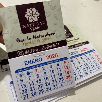 Mini Calendarios Magnéticos 2025