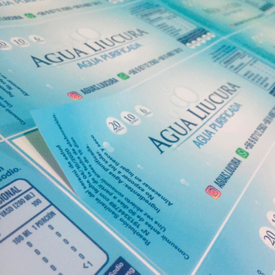 Etiquetas Bidones de Agua - Imagen 2